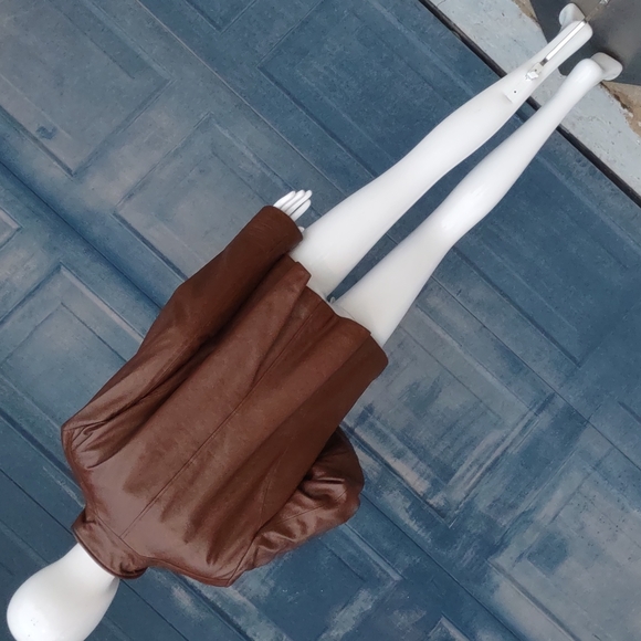 Kenneth Cole Reaction Ladies Luxury Leather Jacket - Picture 11 of 17